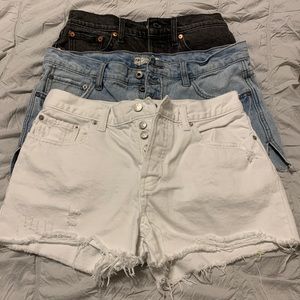 Free People Levi’s shorts bundle
